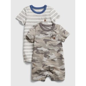 GAP Baby Overl Ol Ss Shrty, 2 Ks