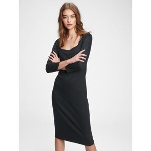 GAP Šaty Modern Squareneck Dress