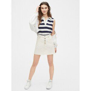 GAP Sukně High Rise Denim Skirt