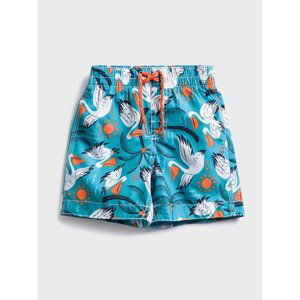 GAP Dětské Plavky Recycled Graphic Swim Trunks