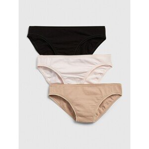 GAP Kalhotky Stretch Cotton Bikini, 3Ks