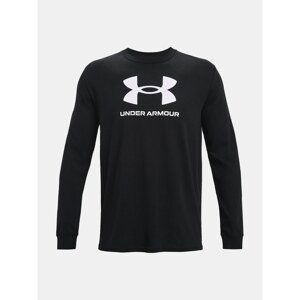 Pánské tričko Under Armour  SPORTSTYLE LOGO LS-BLK S