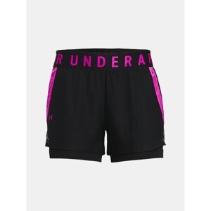 Under Armour Shorts Play Up 2-in-1 Shorts-BLK - Women's