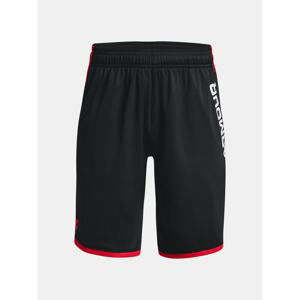 Under Armour Kraťasy Stunt 3.0 PRTD Shorts-BLK