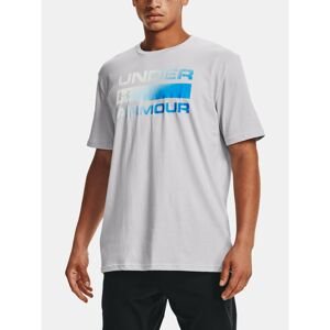 Under Armour T-shirt TEAM ISSUE WORDMARK SS-GRY - Men's