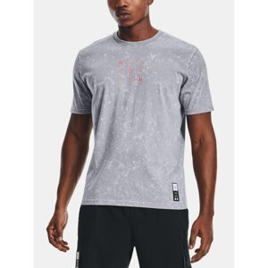 Under Armour T-shirt Run Anywhere SS-GRY - Men's