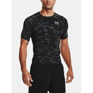 Under Armour Tričko HG Armour Camo Comp SS-BLK