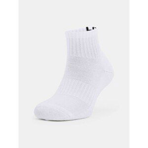 Under Armour Socks Core QTR 3PK-WHT - unisex