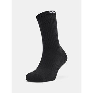 Under Armour Socks Core Crew 3PK-BLK - unisex