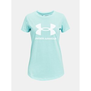 Under Armour T-shirt Live Sportstyle Graphic SS-BLU - Girls