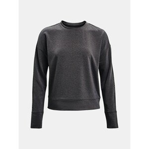 Under Armour Sweatshirt Rival Terry Taped Crew-GRY - Women