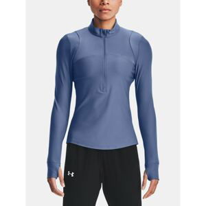 Under Armour T-shirt Qualifier Half Zip-BLU - Women's