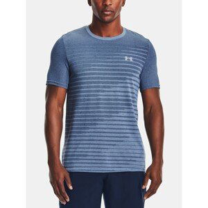 Under Armour T-shirt Seamless Fade SS-BLU - Men's