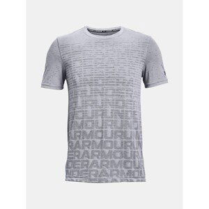 Under Armour Tričko Seamless Wordmark SS-GRY