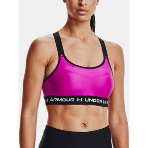 Under Armour Sportovní podprsenka High Crossback Bra-PNK