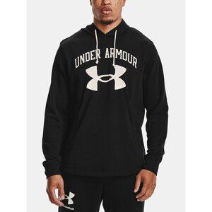 Under Armour Sweatshirt RIVAL TERRY BIG LOGO HD-BLK