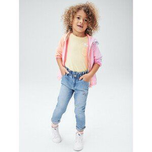 GAP Kids Jeans Mom Rufl-Honey Emb