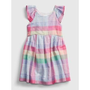 GAP Children's Dress sl plaid empir