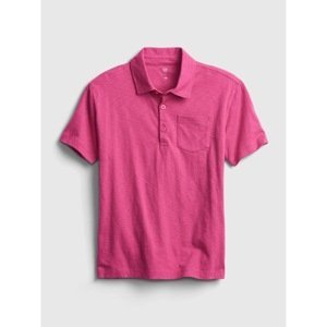 GAP Kids Polo Shirt Ss Jrsy Grncamo XL