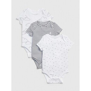 GAP Baby body print short sleeve bodysuit, 3ks