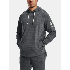 Under Armour Mikina UA RIVAL TERRY HOODIE-GRY