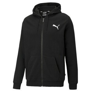 Puma Mikina ESS Small Logo FZ Hoodie TR Black-C