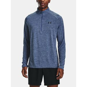 Under Armour T-shirt Tech 2.0 1/2 Zip-BLU - Men's