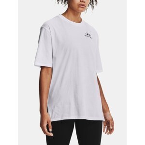 Under Armour T-shirt Oversized Graphic SS-WHT - Women's