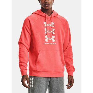 Under Armour Sweatshirt UA Rival Flc Multilogo HD-RED - Mens