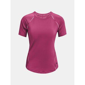 Under Armour T-shirt UA Rush Scallop SS-PNK - Women's