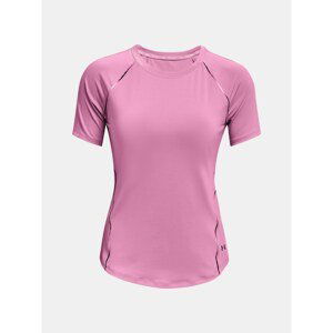 Under Armour T-shirt UA Rush Scallop SS-PNK - Women's