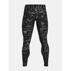 Under Armour Legíny UA HG Armour Camo Lgs-BLK