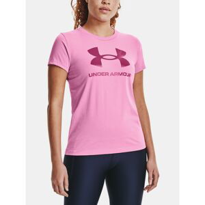 Under Armour Tričko Live Sportstyle Graphic SSC-PNK