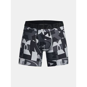 Under Armour Boxerky UA Tech 6in Novelty 2 Pack-GRY