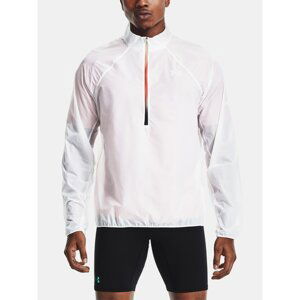 Under Armour Jacket UA Impasse Flow 1/2 Zip-WHT - Men's