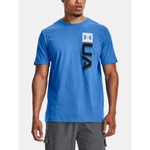 Under Armour T-shirt UA BOXED WORDMARK SS-BLU - Men's