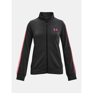 Under Armour Sweatshirt Rival Terry Taped FZ-BLK - Girls