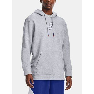 Under Armour Sweatshirt UA EMBIID SIGNATURE HOODY-GRY - Men's