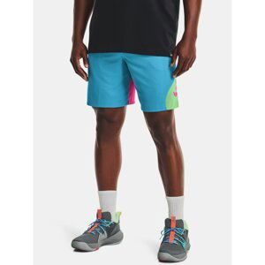 Under Armour Kraťasy UA EMBIID SIGNATURE SHORT-BLU