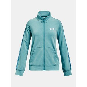 Under Armour Sweatshirt Rival Terry Taped FZ-BLU - Girls