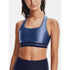 Under Armour Bra UA Crossback Matte/Shine-BLU - Women's