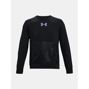 Under Armour Sweatshirt UA SUMMIT KNIT CREW-BLK - Men's