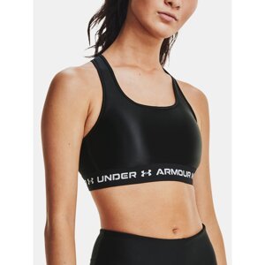 Under Armour Bra Crossback Matte/Shine-BLK - Women's