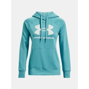 Under Armour Mikina Rival Fleece Logo Hoodie-BLU