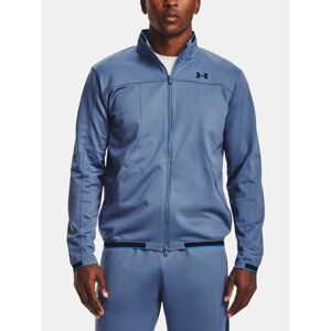 Under Armour Jacket UA Recover Knit Track Jacket-BLU - Men's