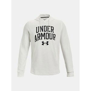 Under Armour Sweatshirt UA RIVAL TERRY COLLEGIATE HD-WHT - Men's