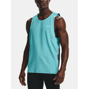 Under Armour Top IsoChill Run 200 Vent SL-BLU - Men's