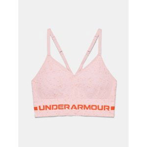 Under Armour Podprsenka UA Seamless Low Long Htr Bra-PNK