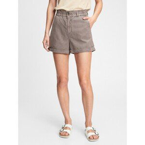 GAP Kraťasy high rise paperbag shorts