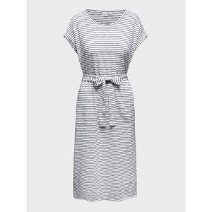 GAP Šaty short sleeve tie waist dress